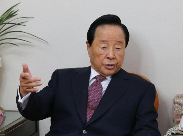 김영삼 전 대통령 사진연합뉴