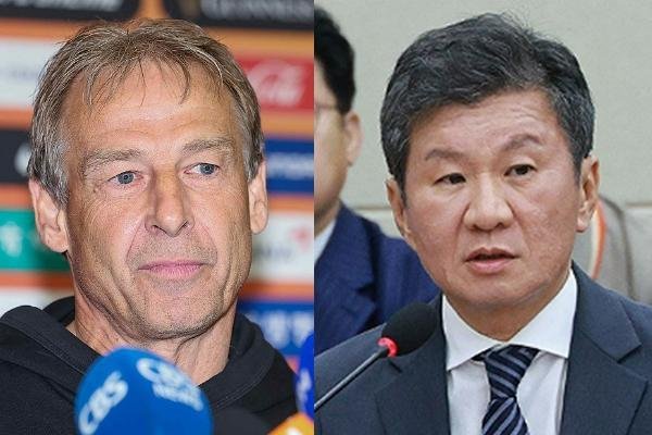 Korea Football Association head Chung Mong-gyu YONHAP PHOTO