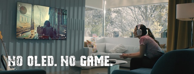 LG÷̰  ̹ OLED TV ȫ α⸦  ִ.  LG÷ 'NO OLED NO GAME'  ø ' '   . /LG÷ 